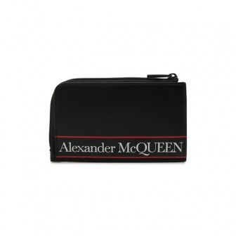 Кожаный кошелек для монет Alexander McQueen